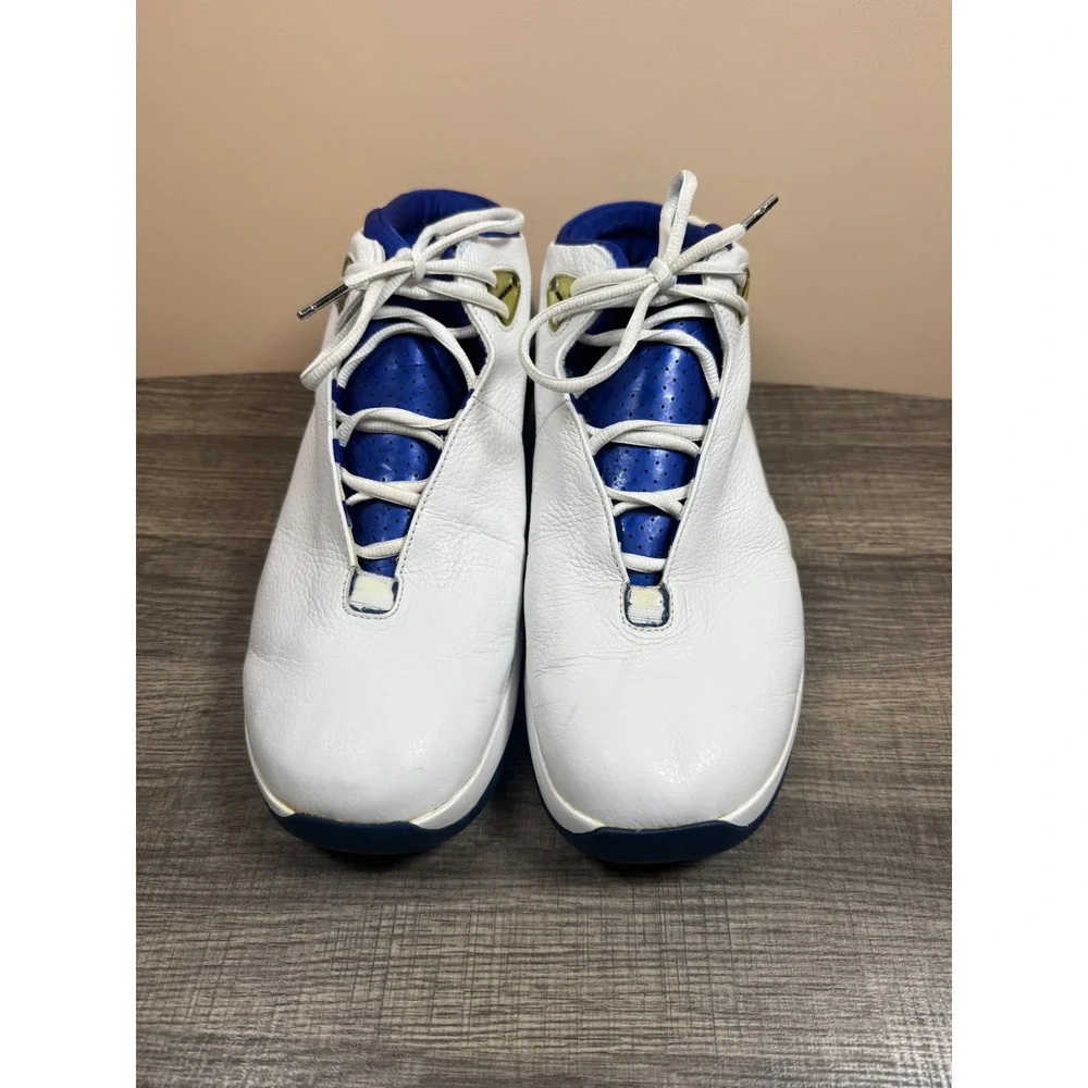 Jordan Team Elite 2 White Deep Royal Blue Mens Basketball Shoes 316932-141 12